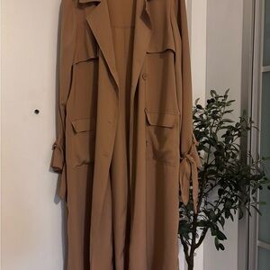 Women's Tan Trench Coat